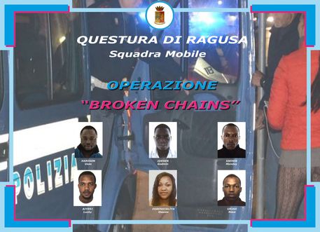 Tratta migranti, Ps ferma sei nigeriani Terminale italiano a Ragusa e Padova, anche minore come lucciola