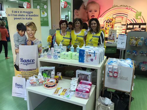 Siracusa, prodotti di prima infanzia per i bambini bisognosi
