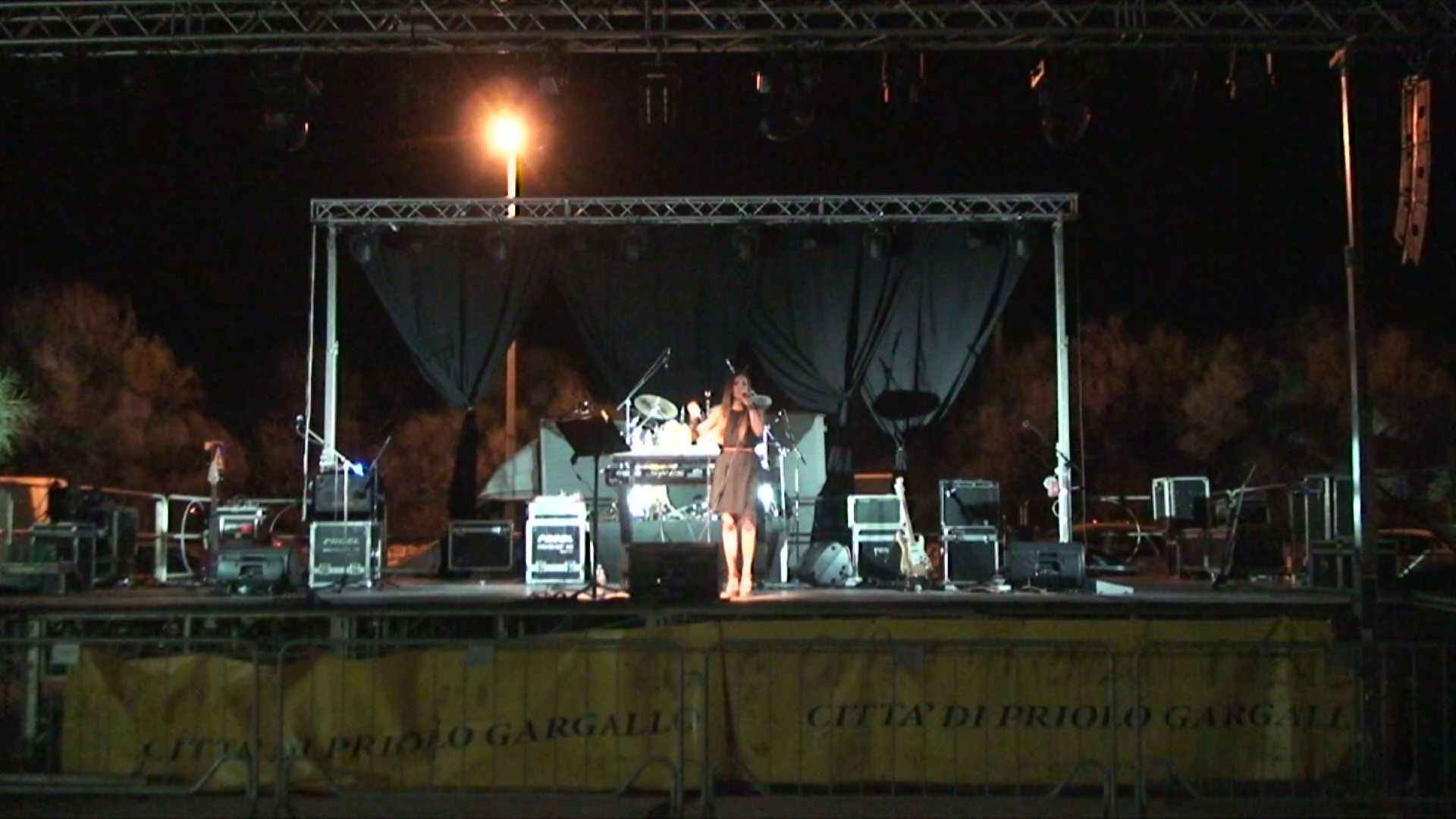 Grande successo a marina di Priolo della cantante Symphonic metal Roberta Pappalardo