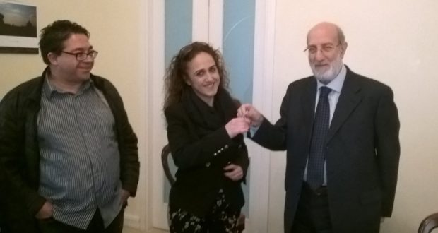 Le chiavi dell’ex stazione “Cassaro-Ferla” al Comune montano
