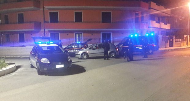 Pachino, controlli dei carabinieri sul territorio