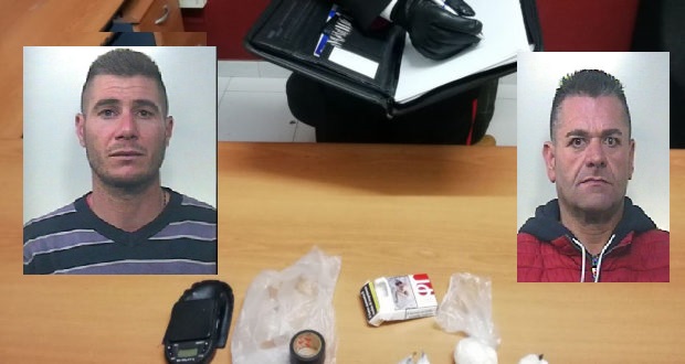 In possesso di 45 grammi di cocaina a F. Bianche: presi 2 avolesi