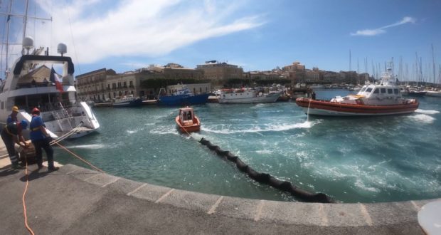 Siracusa, bagaglio sospetto al porto grande ma era un’esercitazione