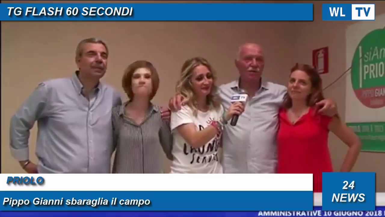 TG FLASH 60 SECONDI DEL 11 GIUGNO 2018