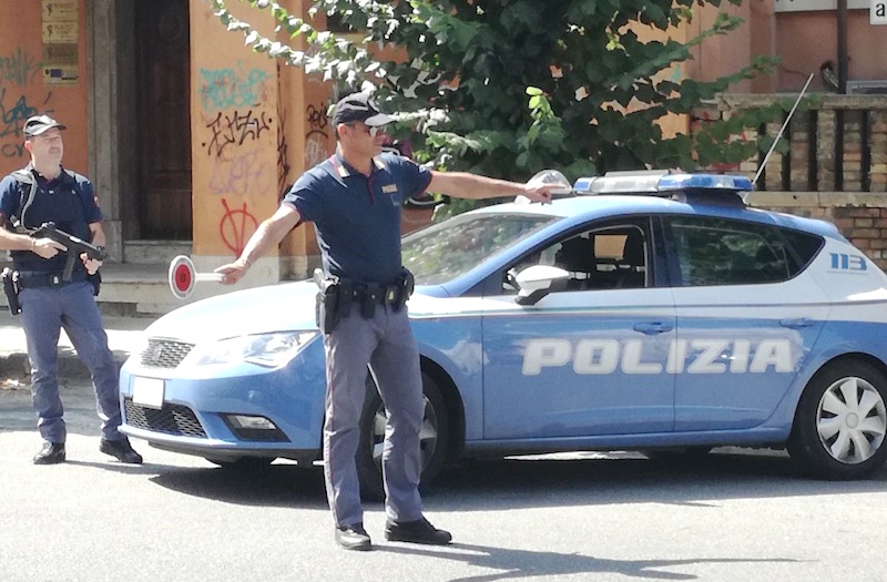 Augusta. Controllo del territorio della Polizia di Stato
