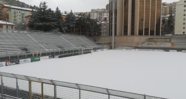 Lega Pro: Neve a Potenza rinviata la partita con la Leonzio
