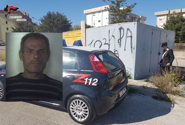 Siracusa, tenta di rubare dei pannelli e materiale ferroso da un locale “pompe idrauliche” Siam: arrestato un 56enne