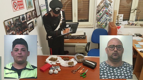 Noto. Detenevano droga in casa: arrestati due uomini