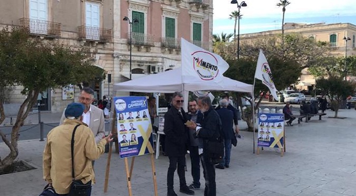Ultimi appuntamenti  elettorali del Movimento 5 Stelle a Siracusa e Canicattini