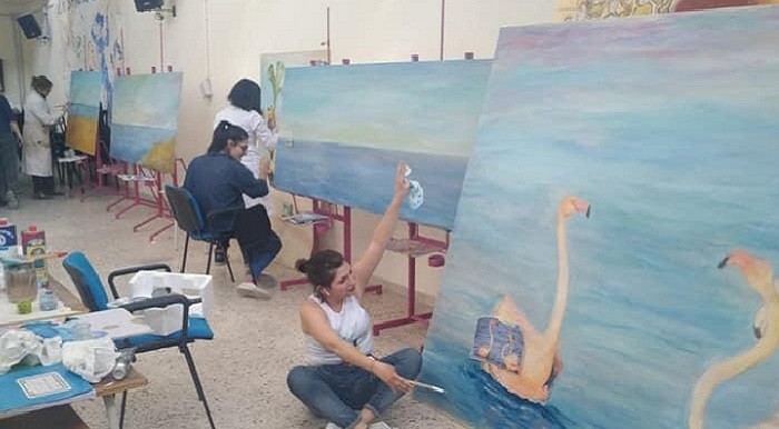 Opere artistiche realizzate  dagli studenti nei pronto soccorso dell’Asp di Siracusa