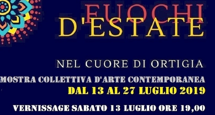 Fuochi d’estate nella Mediterranea Art Gallery Ortigia