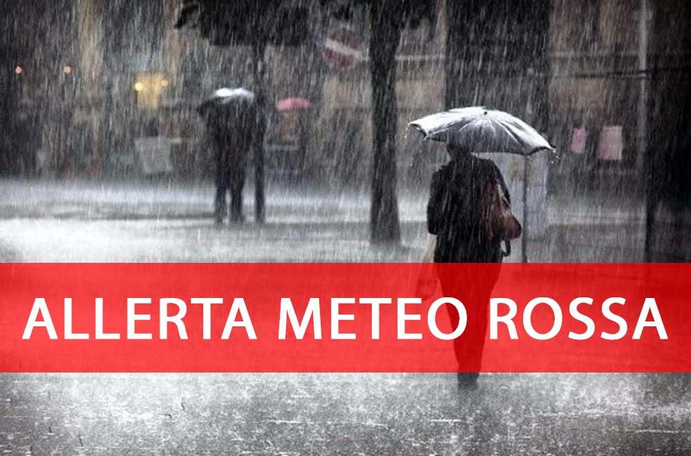 Maltempo: allerta rossa in Calabria e Sicilia