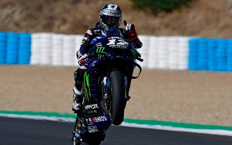 MotoGP: Vinales vince a Misano. Cadono Bagnaia e Rossi