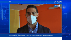 Inaugurato lo spazio giochi ludico-educativo alla scuola Manzoni di Priolo