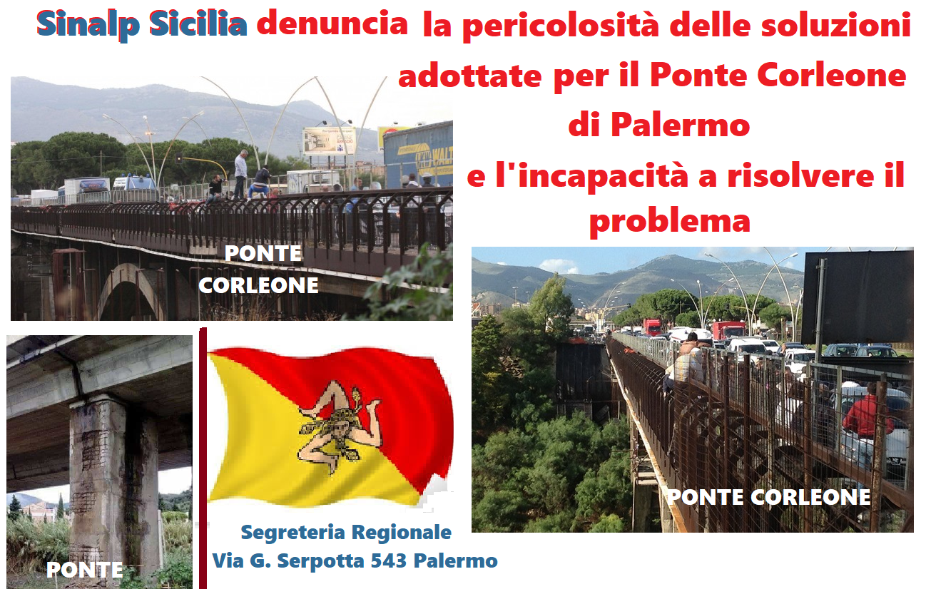Sinalp Sicilia , ponte Corleone di Palermo: soluzioni non adatta