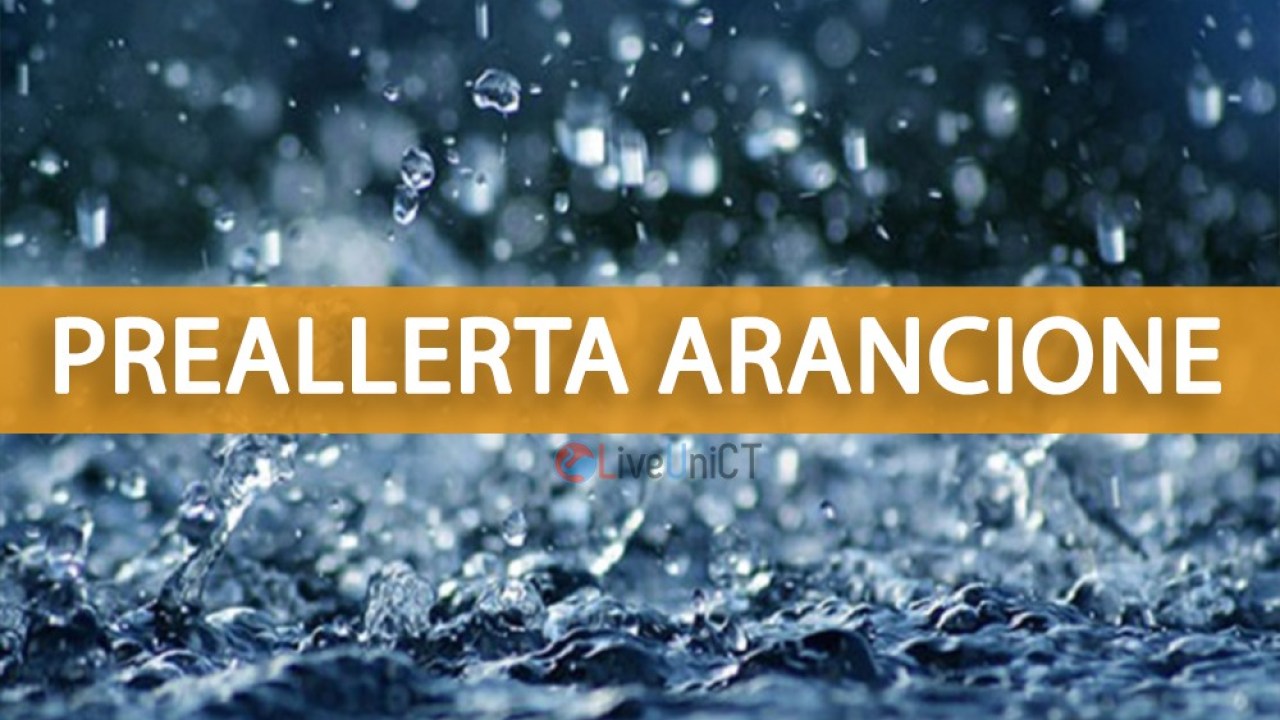 Maltempo – Allerta arancione in Sicilia