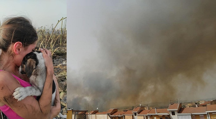 Lentini, una città che brucia