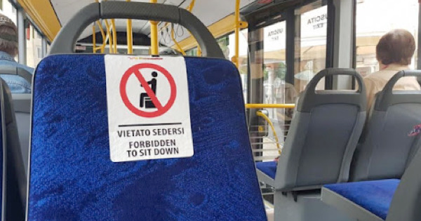 Sicilia ‘zona bianca’, la capienza dei trasporti  pubblici all’80%