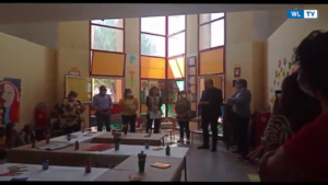 Siracusa - Inaugurazione dell'aula della creatività e della cultura al X Giaracà