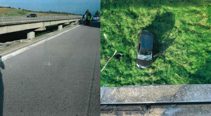 Catania – Enna: Precipita con l’auto dal viadotto dell’autostrada per il cedimento del guardrail ma Anas non risarcisce