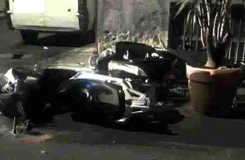 Incidente stradale a Paternò, scontro frontale fra due scooter:  tre feriti