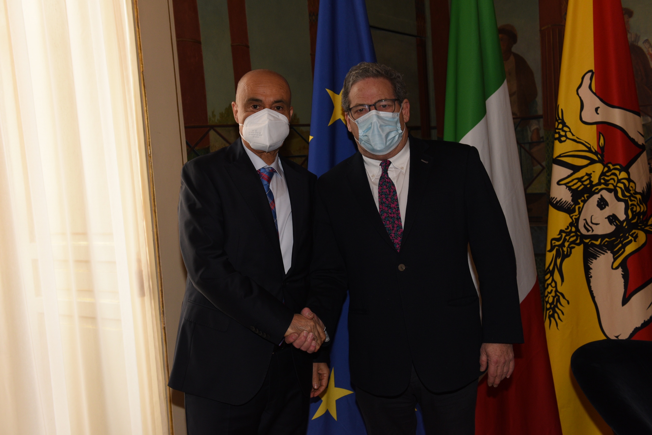 Miccichè riceve l’ambasciatore della Repubblica Algerina. “Il 9 e 10 giugno una bilaterale Sicilia-Algeria”