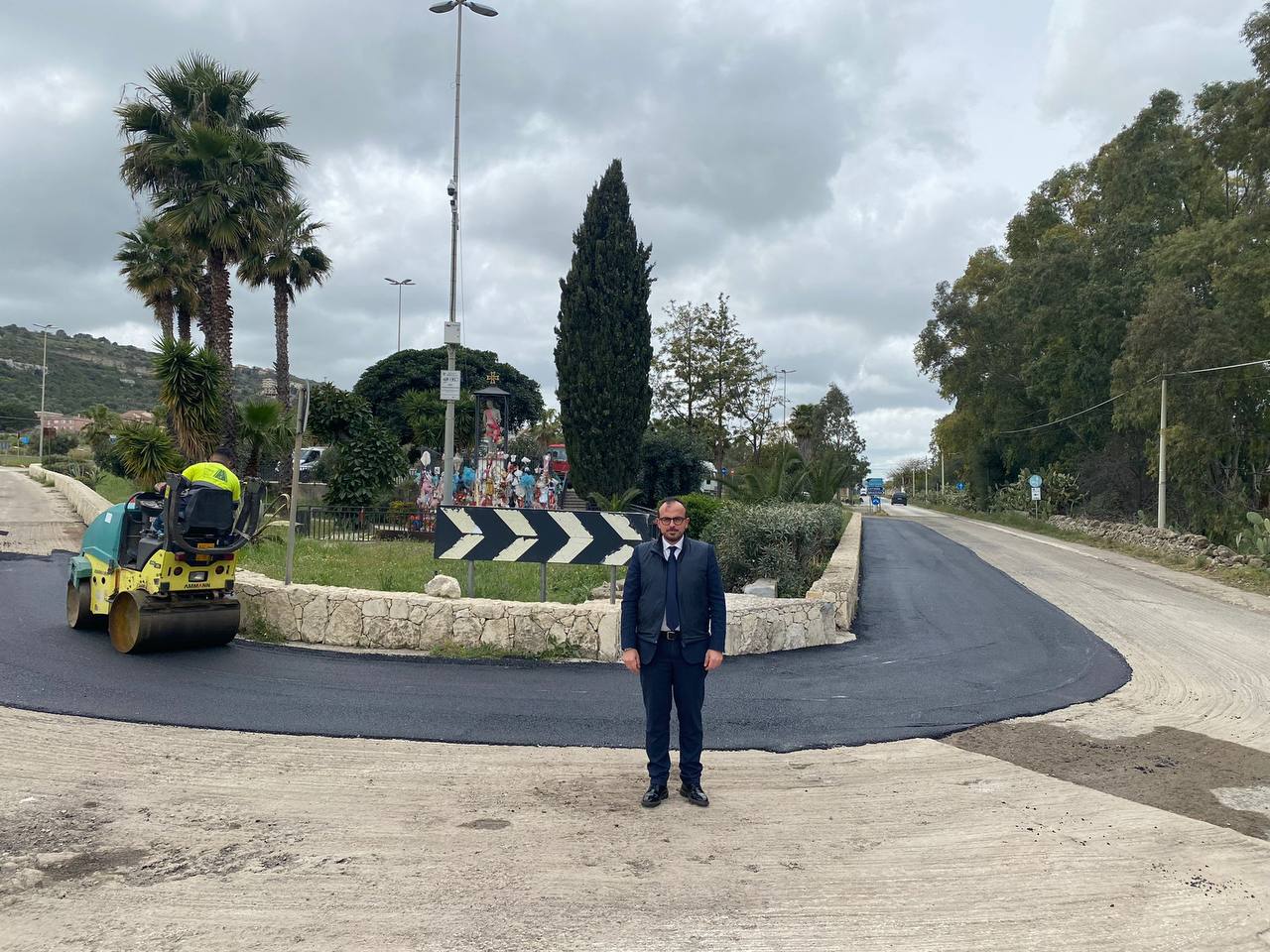 Melilli, lavori di riqualificazione urbana alla Stele di San Sebastiano