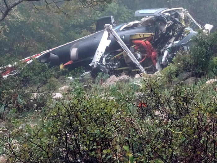 Foggia – Elicottero precipitato: iniziato recupero salme
