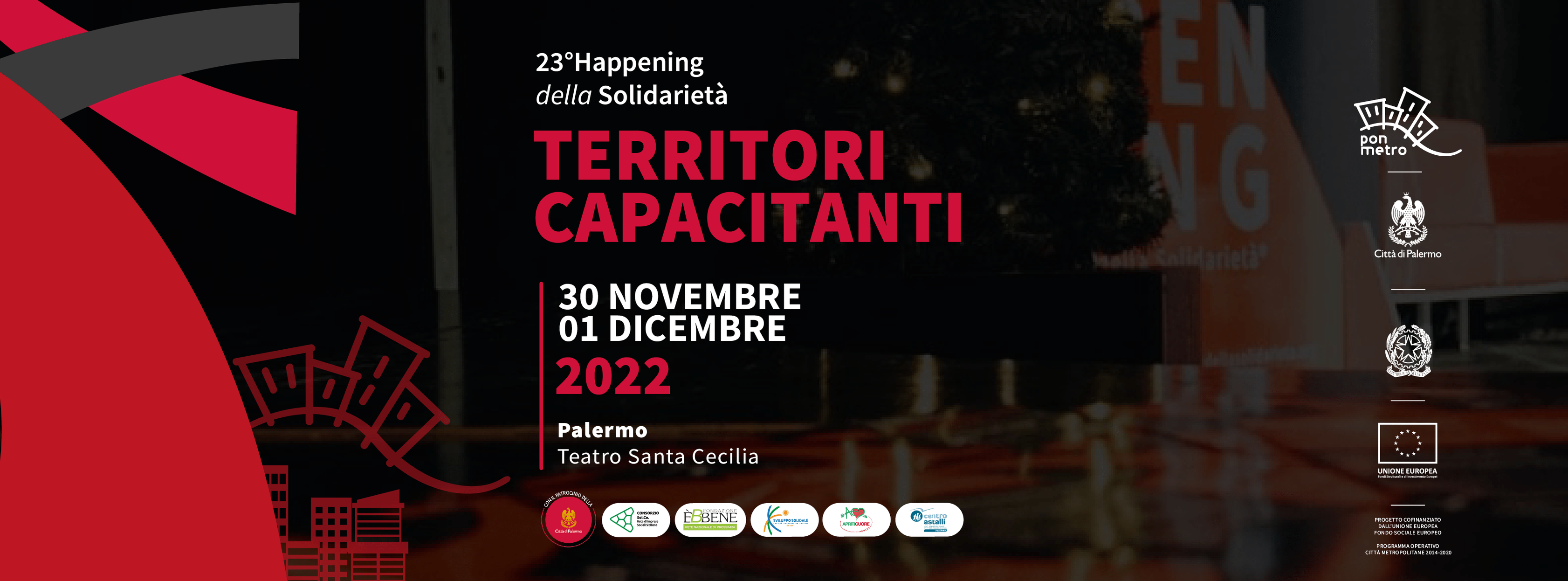 Palermo: L’happening della Solidarietà, al Santa Cecilia
