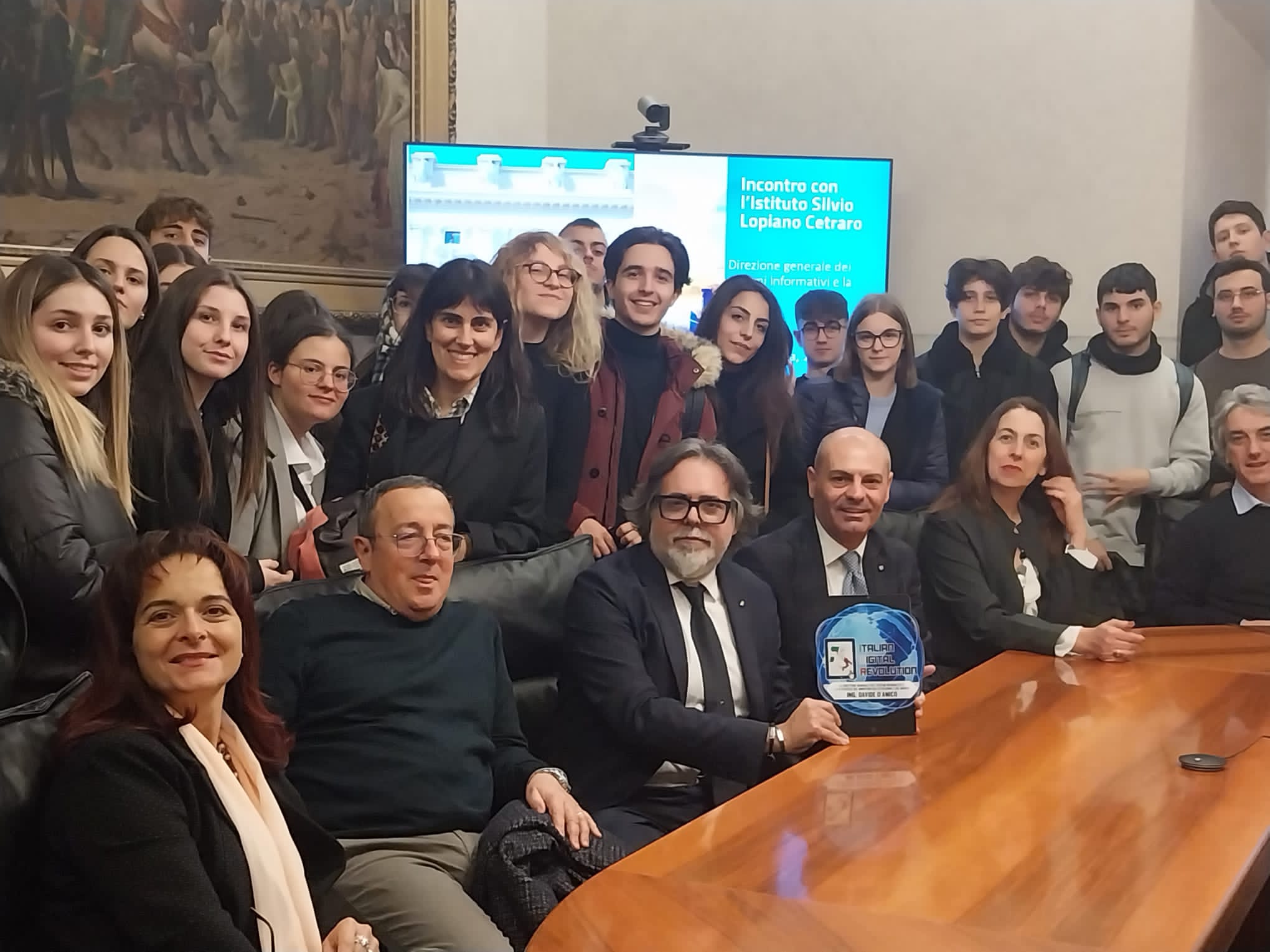 Aidr: liceo Lopiano di Cetraro in visita al Ministero dell’Istruzione e del Merito