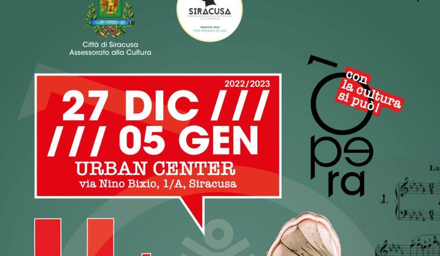 Siracusa- Musica e teatro a Natale, dal 27 dicembre al 5 gennaio la rassegna Urban Fest