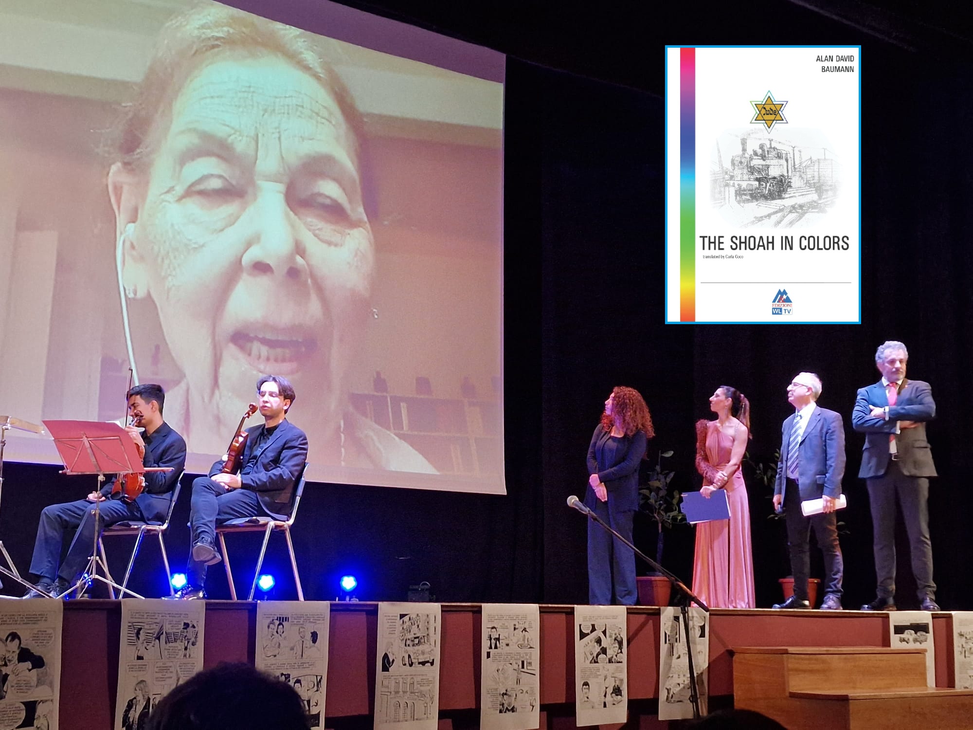 Priolo – “Premio ambiente e società “: presentato la versione in inglese del libro di Alan Davìd Baumann“The Shoah in Colors