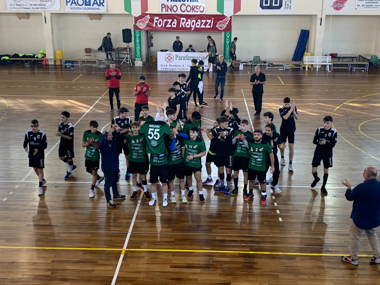 L’Aretusa fa tre su tre nel concentramento di Youth League Under 20 giocato al Pala Pino Corso