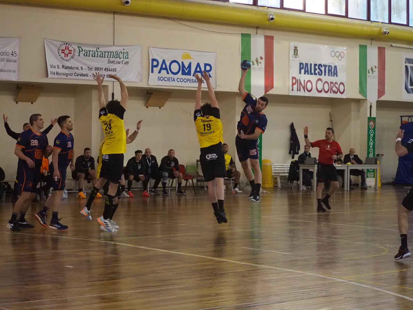 Pallamano -Teamnetwork Albatro: I siracusani cedono le armi soltanto nel finale contro il Pressano