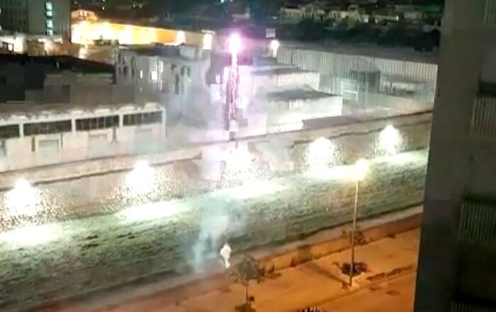 Carceri: fuochi d’artificio esplosi nell’intercinta , carcere di Trapani