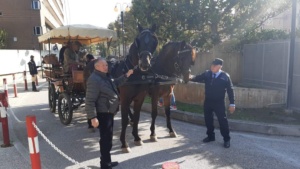 Befana in carrozza all'ospedale di Siracusa