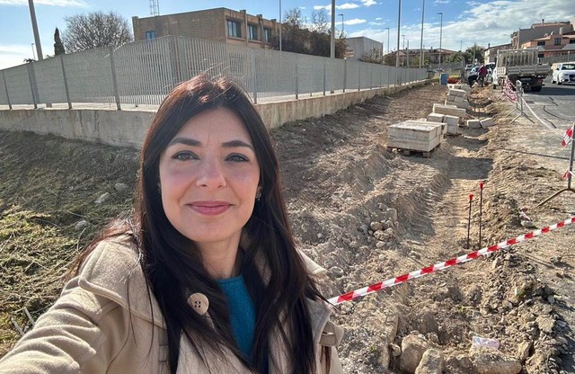 Sopralluogo del sindaco Cannata al cantiere della scuola Coletta