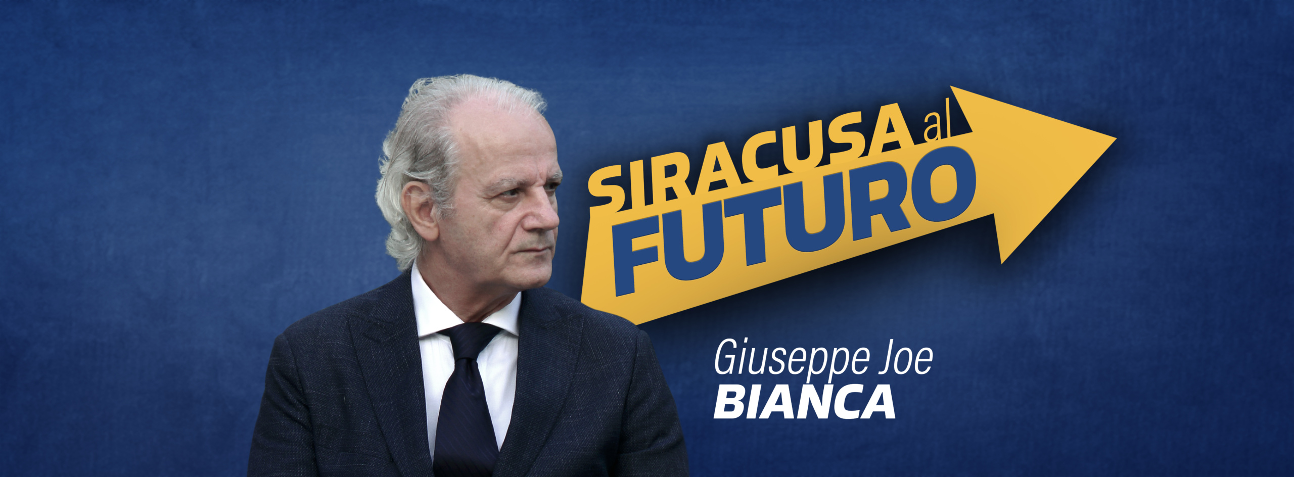Joe Bianca candidato a sindaco Siracusa