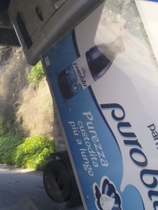 Vittoria incidente sulla ex ss 115 incrocio sp 2: furgone si incastra sotto ponte -  Foto e Video
