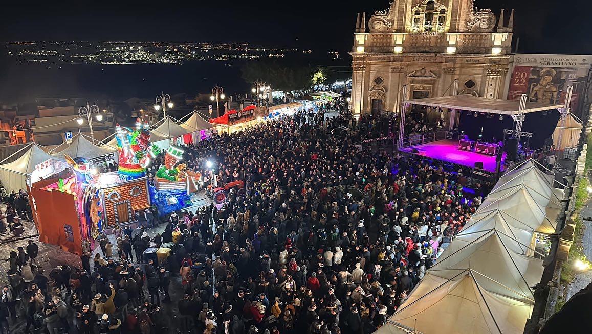 Melilli – 63° Carnevale della Terrazza degli Iblei da record