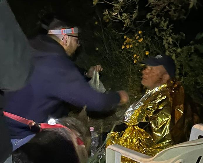 Caduto in campagna: ritrovato l’anziano disperso a Scicli