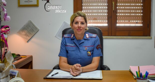 Buscemi, Loredana Carletta primo comandate di stazione donna