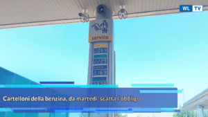 Cartelloni della benzina, da martedi' scatta l'obbligo