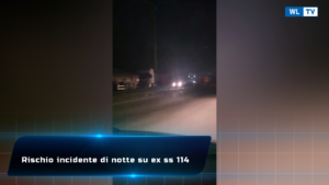 Il cittadino segnala - Rischio incidente di notte su ex ss 114 - Video
