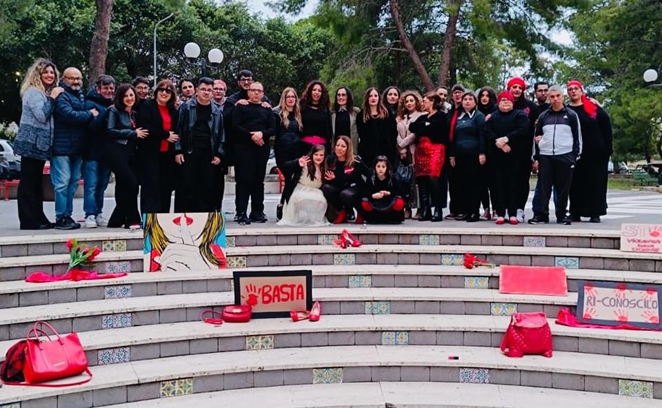 Flash mob a Priolo per dire “stop” alla violenza