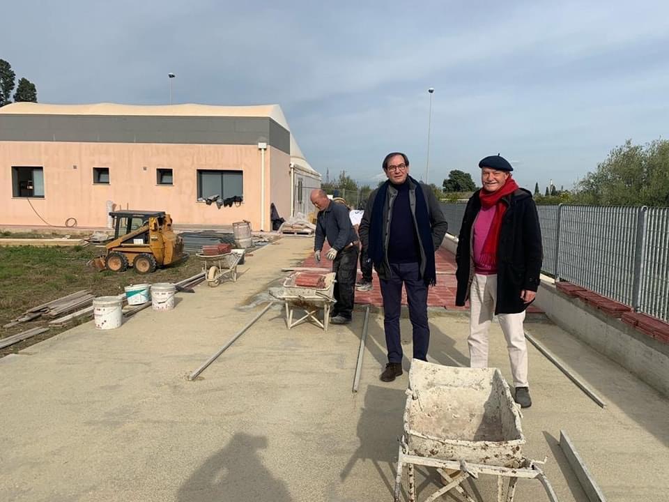 Priolo – Pavimentazione Scuola di via Bondifè: sopralluogo sindaco e assessore