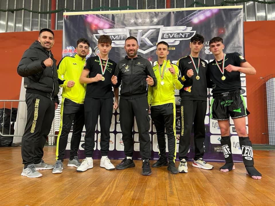 Priolo – La Kickboxing primeggia con 4 ori e un argento.