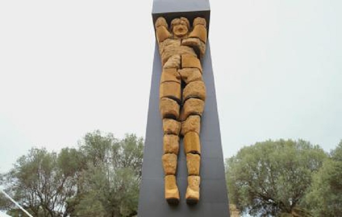 Agrigento, svelato il telamone del tempio di Zeus.