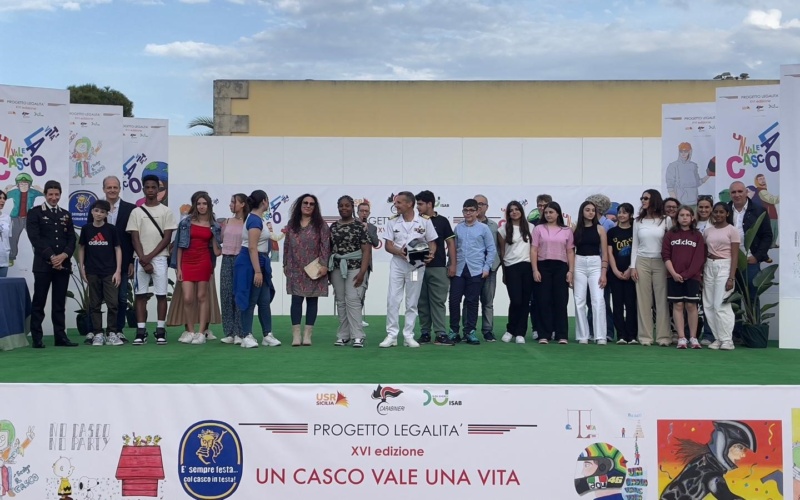 Siracusa, si conclude la 16^ edizione del concorso “Un casco vale una vita”