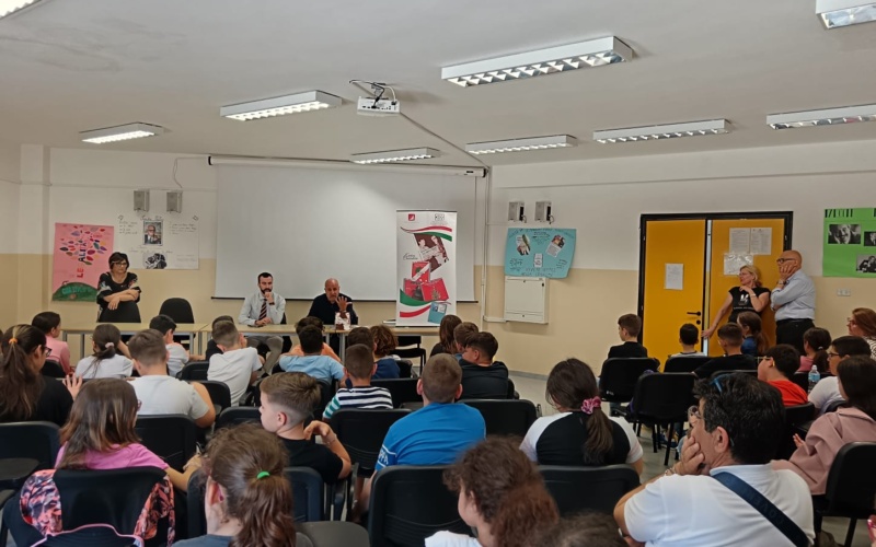 Presentato il libro di Sandro e Carla Pertini agli studenti di Priolo